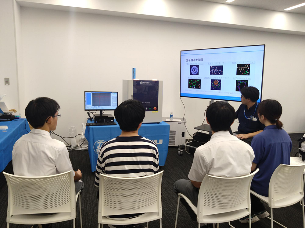 Experiential training on single-crystal X-ray diffractometer